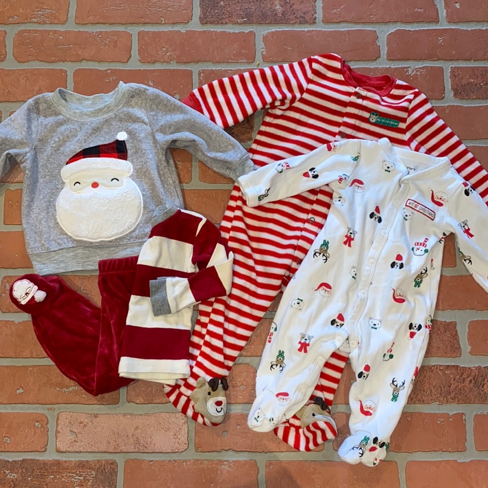 Baby my first Christmas holiday 6m bundle!